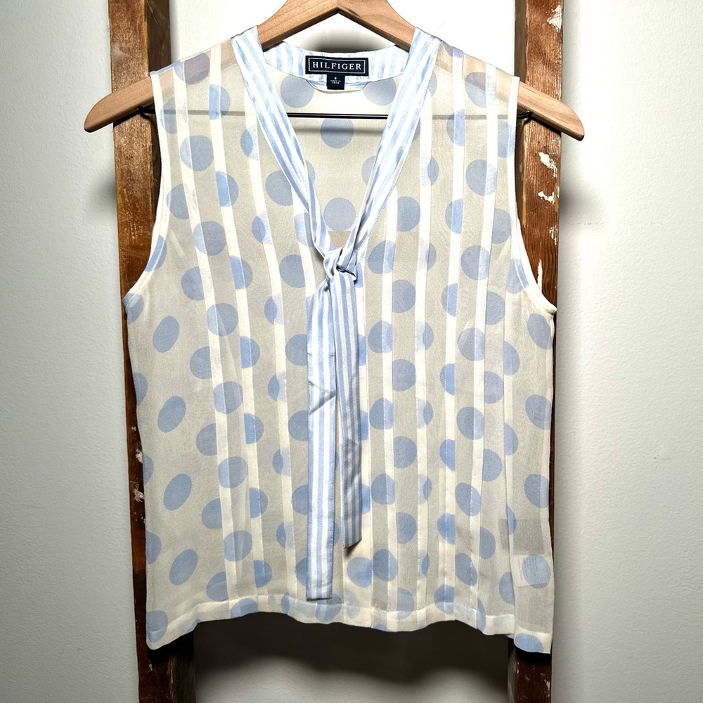 Hilfiger 100% Silk Blouse